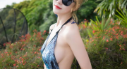 周大萌傲娇无圣光写真,圣光之外,傲娇魅力全开